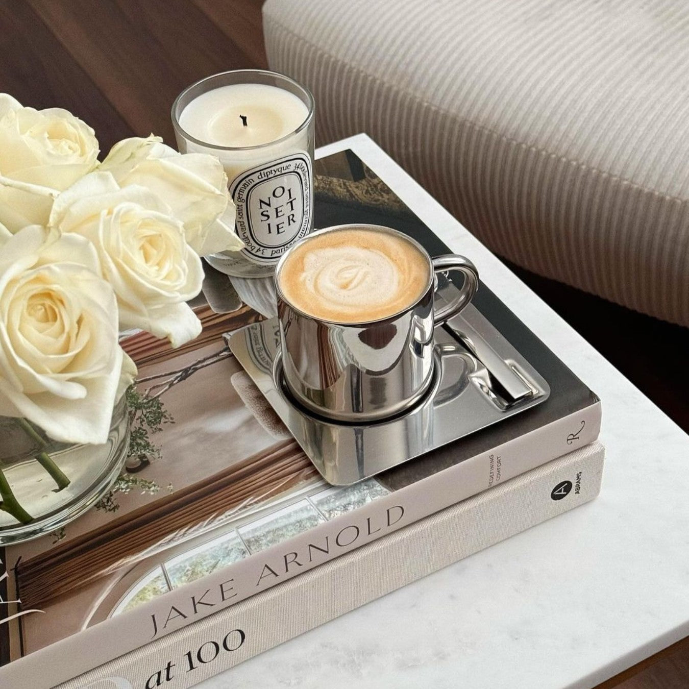 Set de Taza en Acero inox