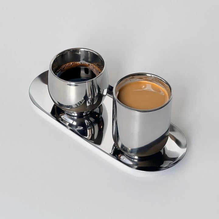 Juego de Café Elegante Milano Duo