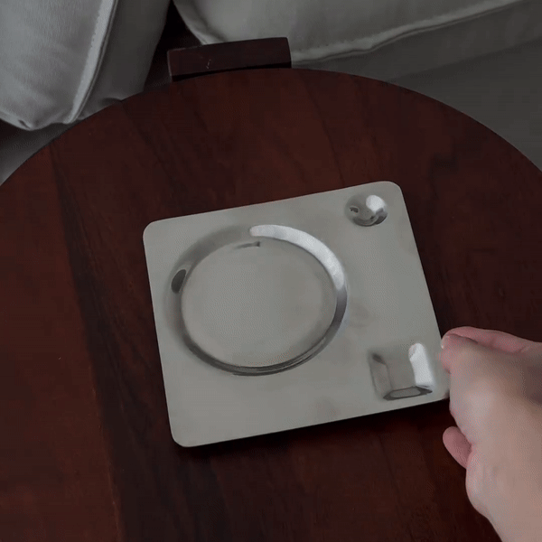 Set de Taza en Acero inox