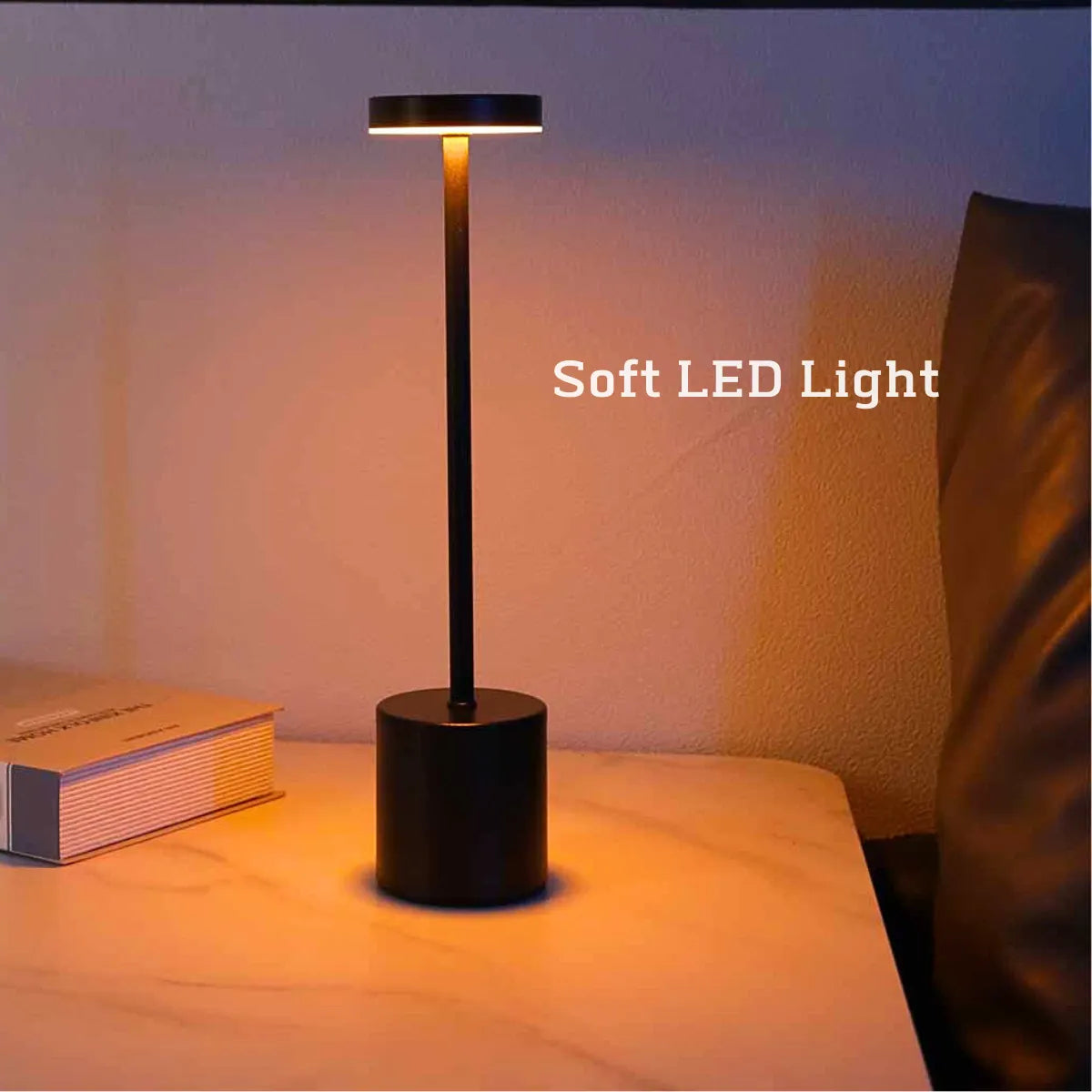 Lámpara LED Elegante y Recargable