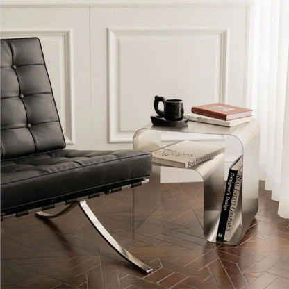 Mesa Auxiliar Vintage de Acero
