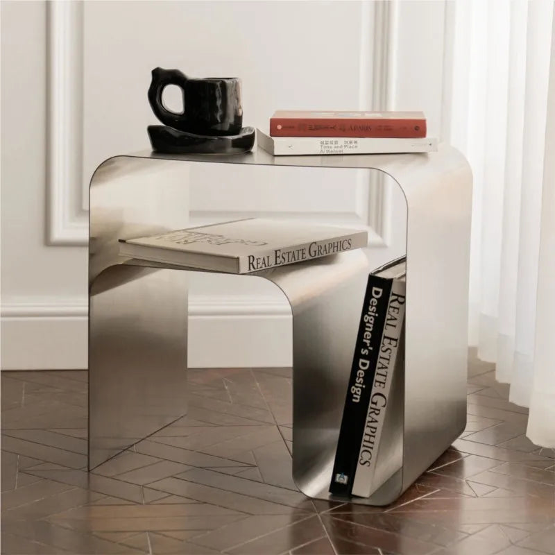 Mesa Auxiliar Vintage de Acero