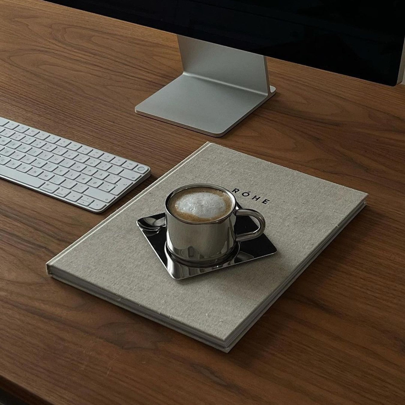 Set de Taza en Acero inox
