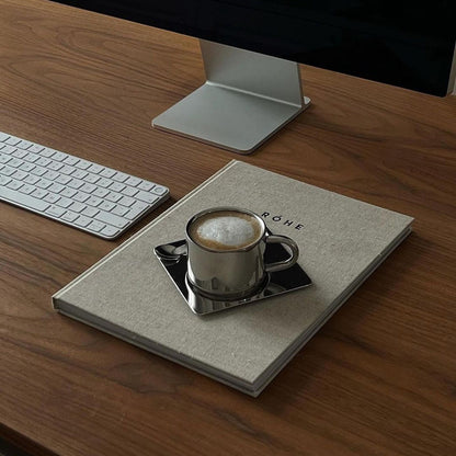 Set de Taza en Acero inox
