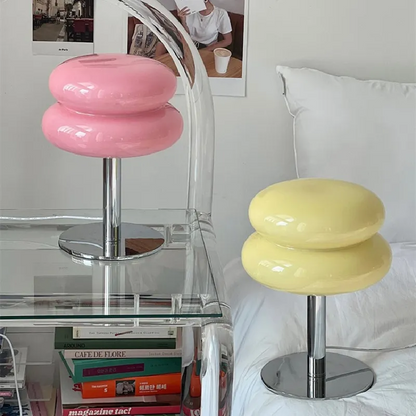 Luz Elegante Tartita de Cristal