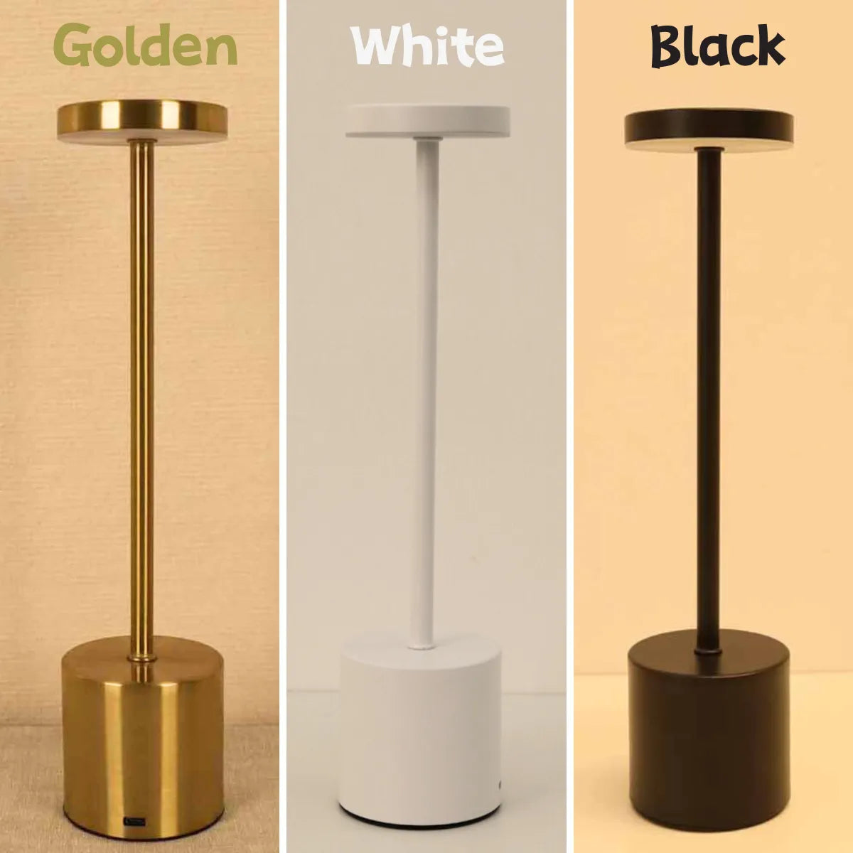 Lámpara LED Elegante y Recargable